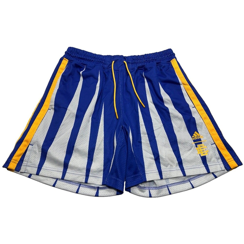 Men's Adidas x Eric Emanuel Hoops Summer Essentials Shorts 7" Size Large H56399